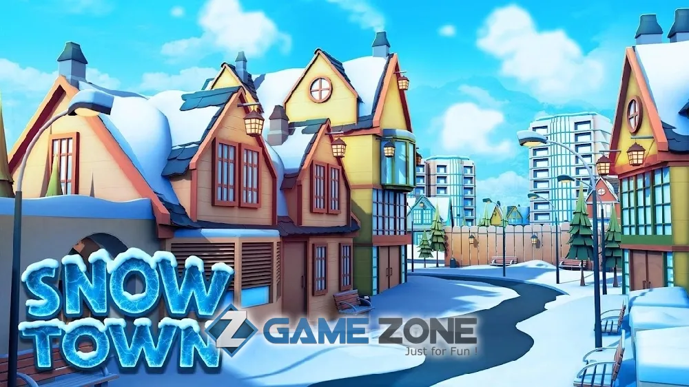 صورة من لعبة Snow Town - Ice Village World Winter Age [Много денег]