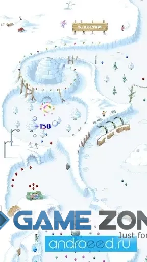 صورة من لعبة Snowball