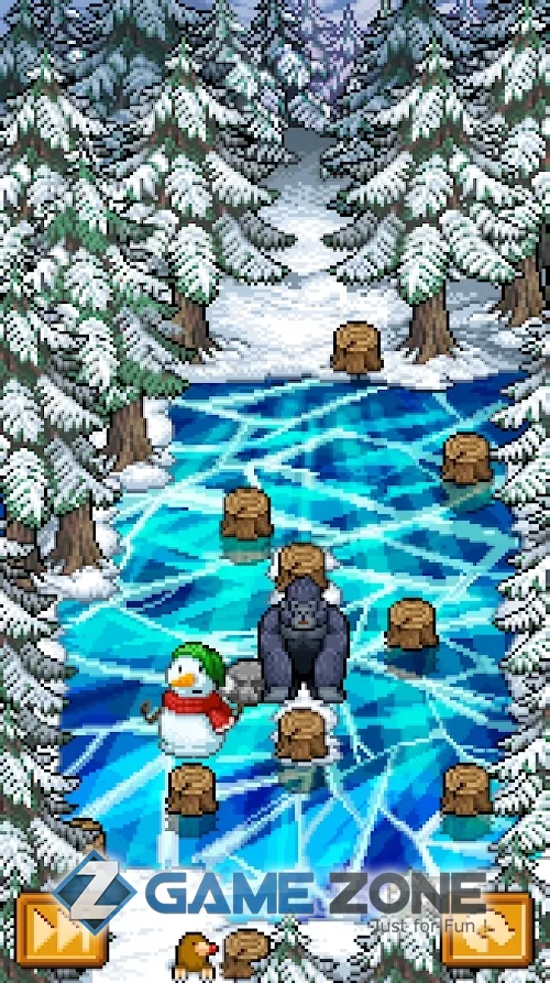 صورة من لعبة Snowman Story