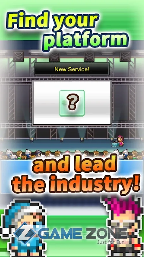 صورة من لعبة Social Dev Story