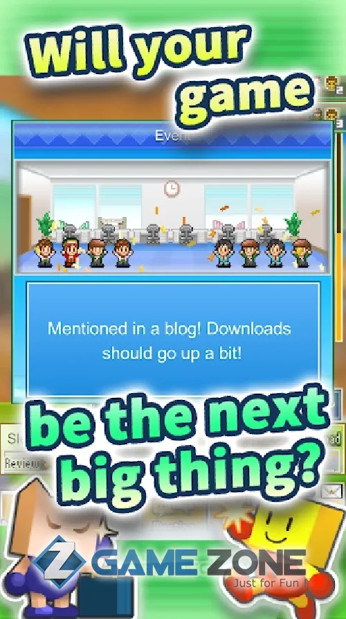 صورة من لعبة Social Dev Story