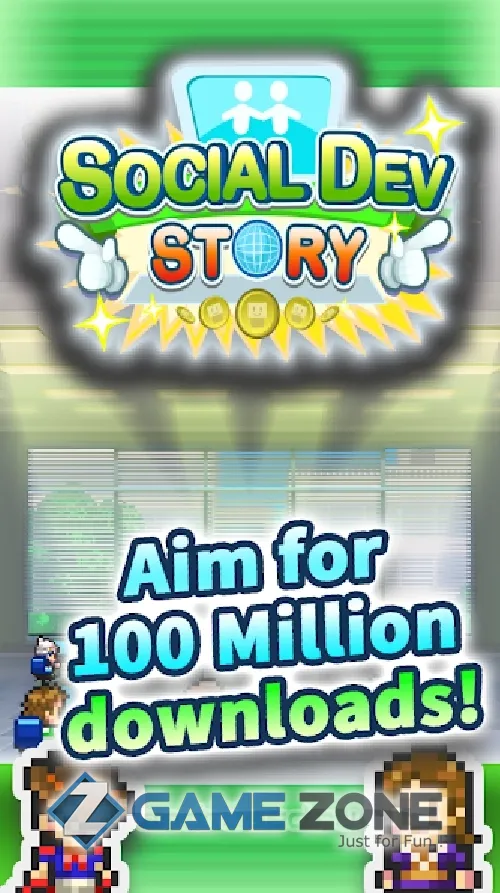 صورة من لعبة Social Dev Story