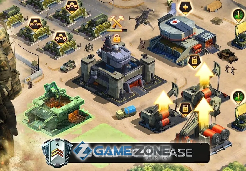 صورة من لعبة Soldiers Inc: Mobile Warfare
