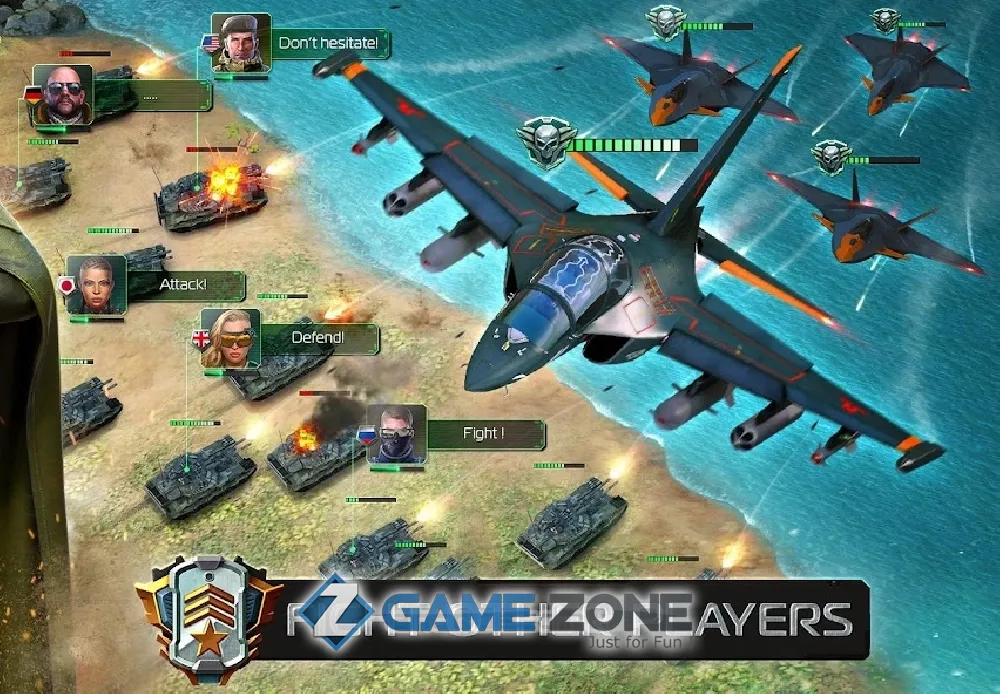 صورة من لعبة Soldiers Inc: Mobile Warfare