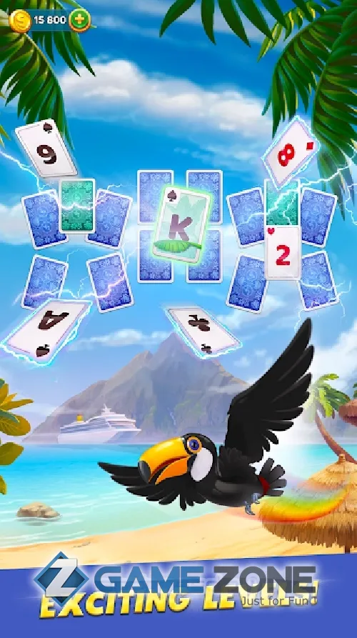 صورة من لعبة Solitaire Cruise Classic Tripeaks Cards Games [Mod Money]