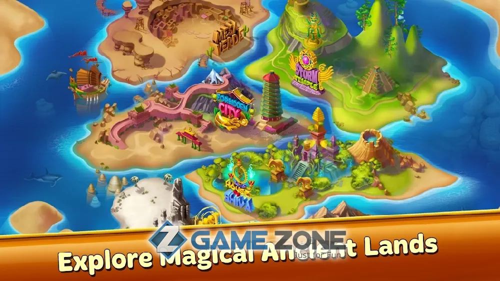 صورة من لعبة Solitaire Treasure Hunt