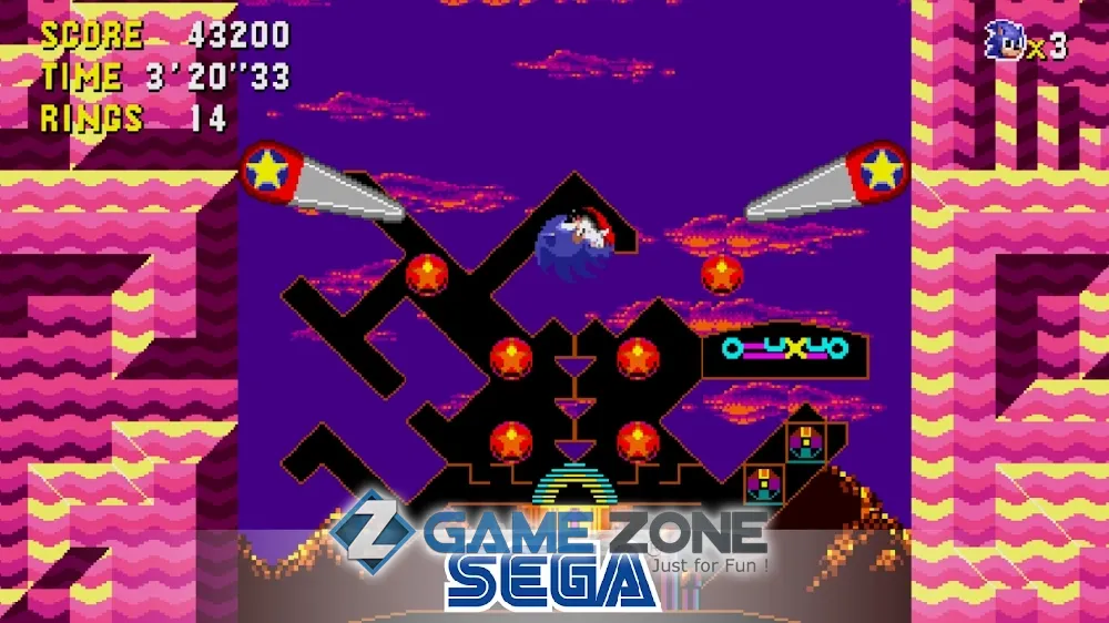 صورة من لعبة Sonic CD Classic