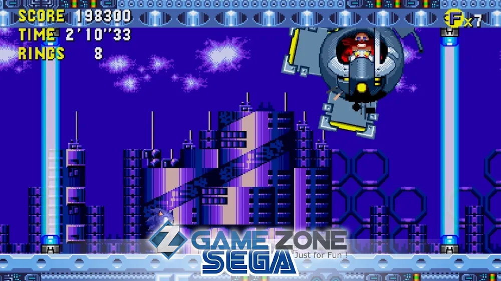 صورة من لعبة Sonic CD Classic