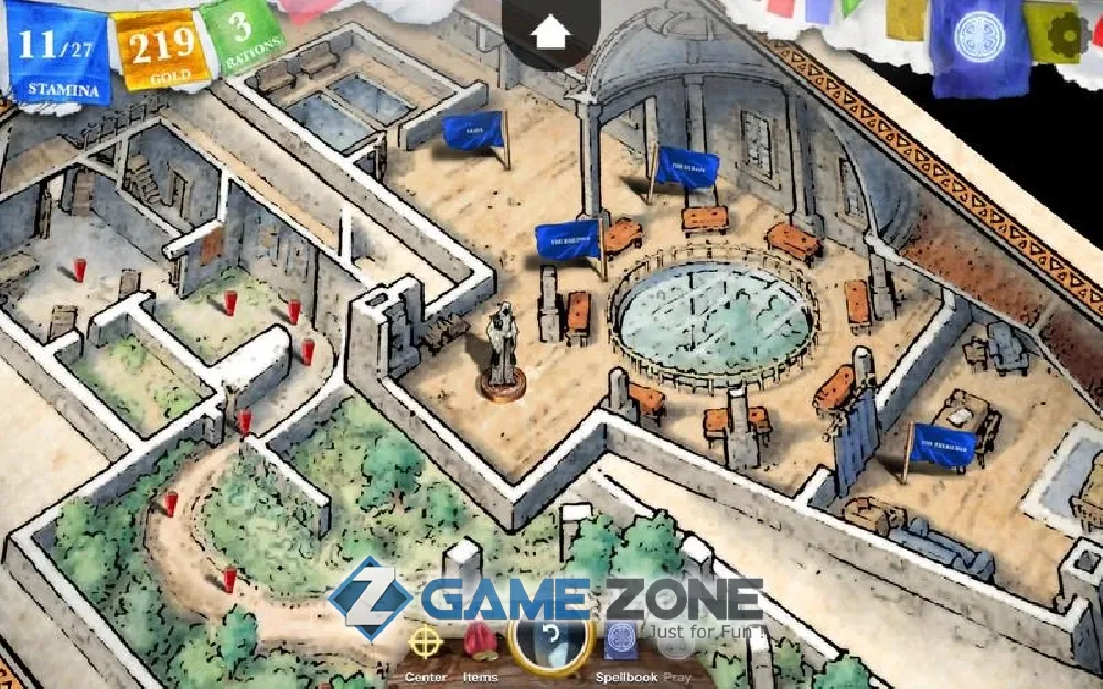 صورة من لعبة Sorcery! 4