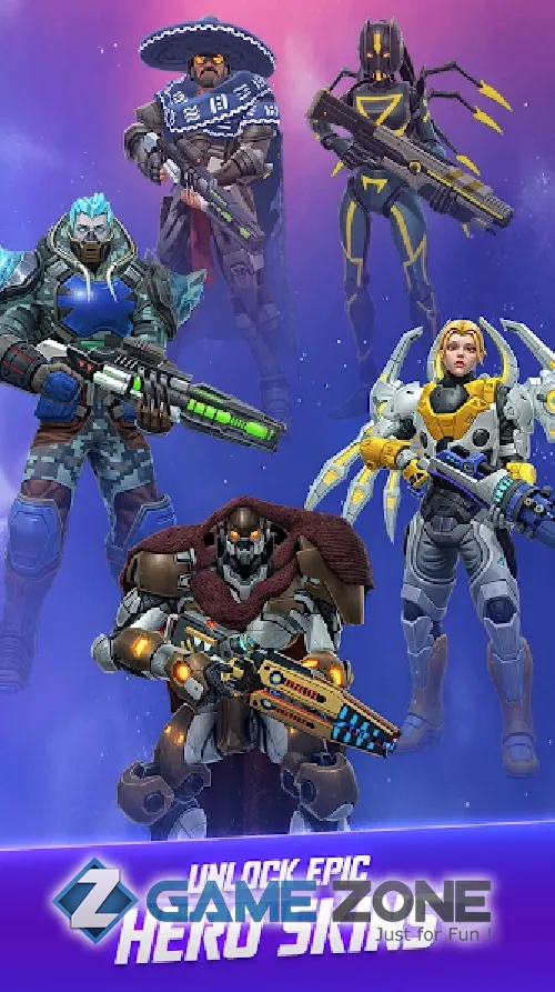 صورة من لعبة Spacelanders SciFi Shooter