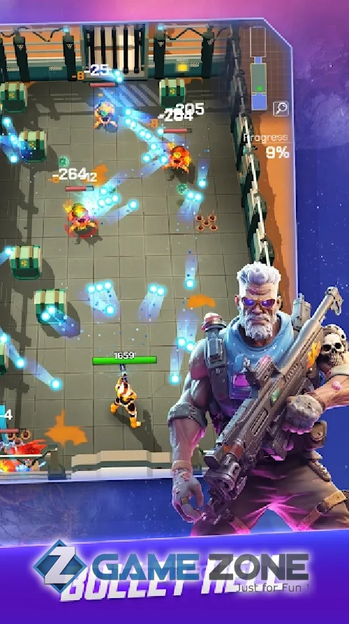 صورة من لعبة Spacelanders SciFi Shooter
