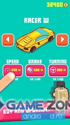 صورة من لعبة Speedy Car - Endless Rush [Много денег]
