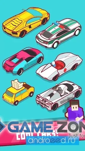 صورة من لعبة Speedy Car - Endless Rush [Много денег]