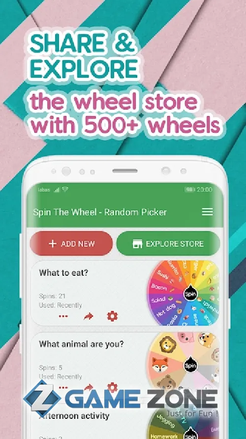 صورة من لعبة Spin The Wheel Random Picker