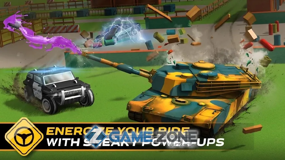 صورة من لعبة Splash Cars [Много денег]