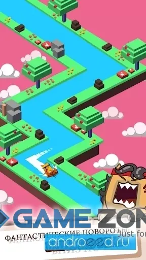 صورة من لعبة Splashy Cats: Endless ZigZag [Много денег]