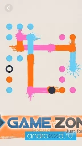 صورة من لعبة Splashy Dots [Без рекламы+подсказки]