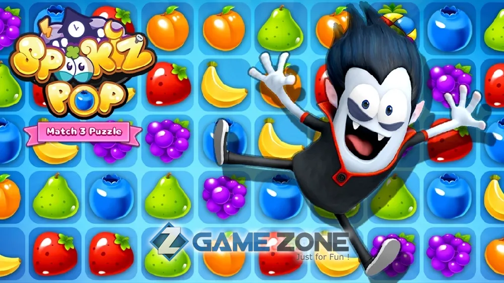 صورة من لعبة SPOOKIZ POP - Match 3 Puzzle [Много денег]