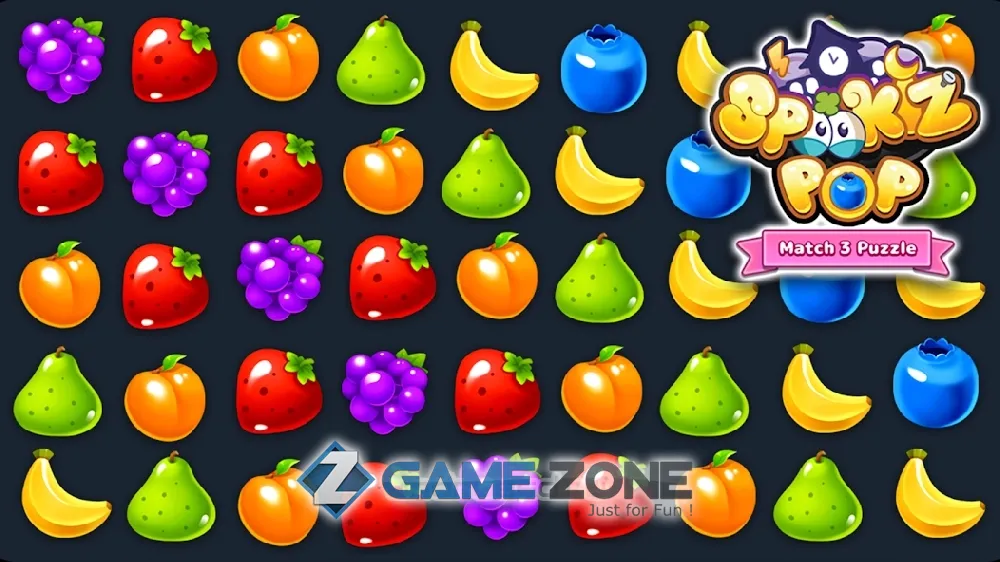 صورة من لعبة SPOOKIZ POP - Match 3 Puzzle [Много денег]