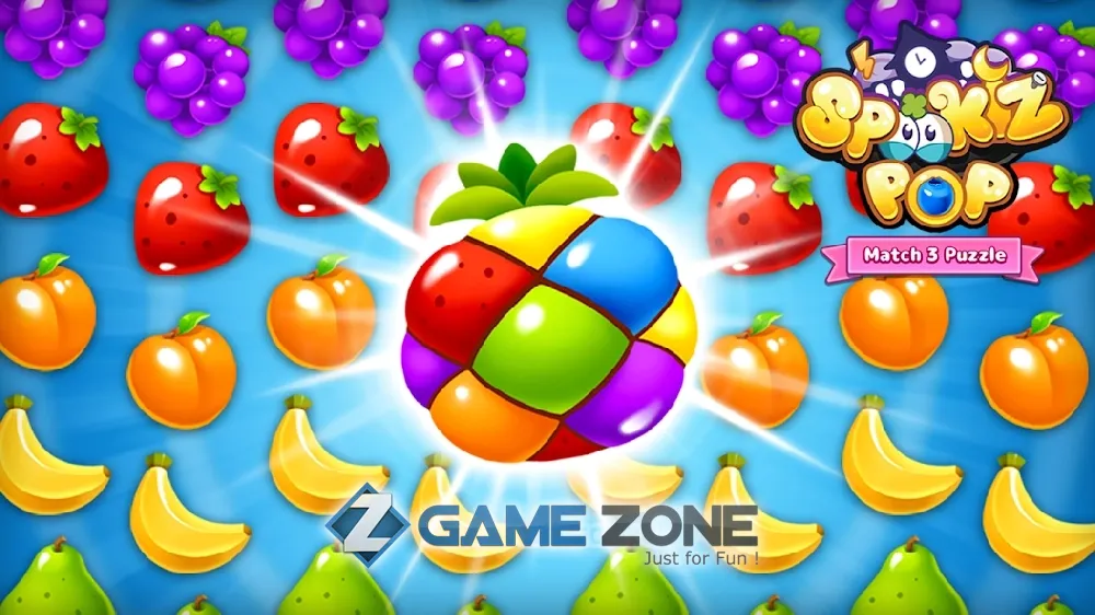 صورة من لعبة SPOOKIZ POP - Match 3 Puzzle [Много денег]