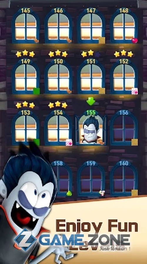 صورة من لعبة SPOOKIZ POP - Match 3 Puzzle [Много денег]