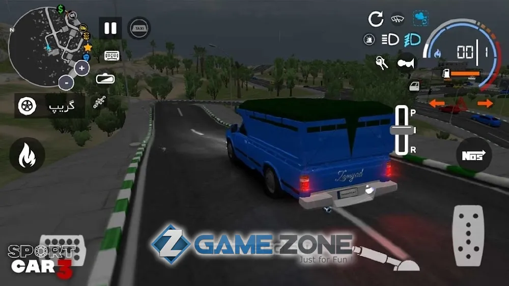 صورة من لعبة Sport car 3 Taxi & Police drive simulator [Mod Money]