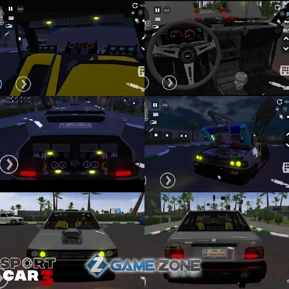 صورة من لعبة Sport car 3 Taxi & Police drive simulator [Mod Money]