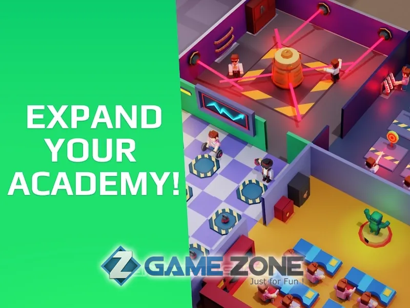 صورة من لعبة Spy Academy: Tycoon Game
