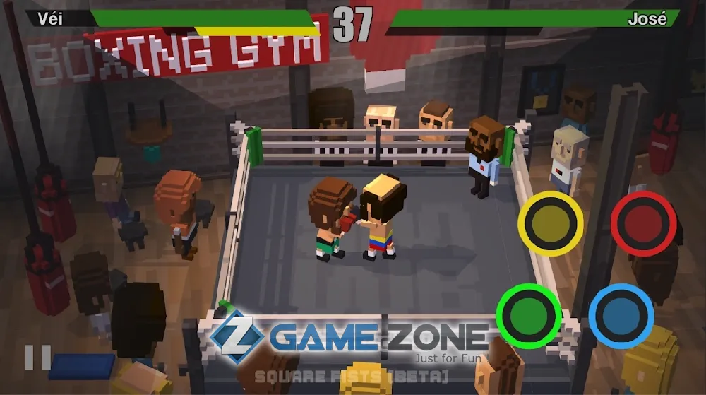 صورة من لعبة Square Fists