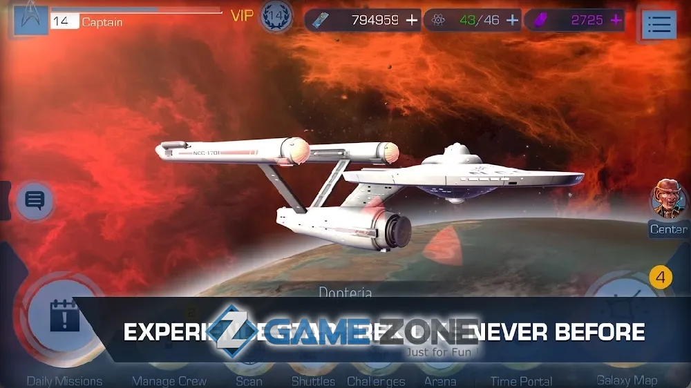 صورة من لعبة Star Trek Timelines