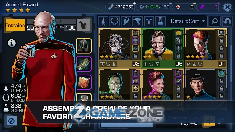 صورة من لعبة Star Trek Timelines