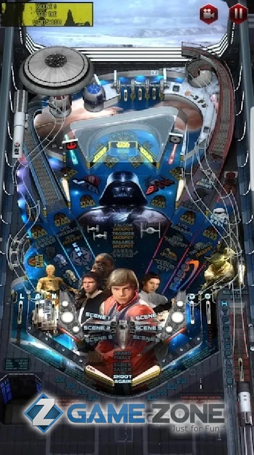 صورة من لعبة Star Wars Pinball 5
