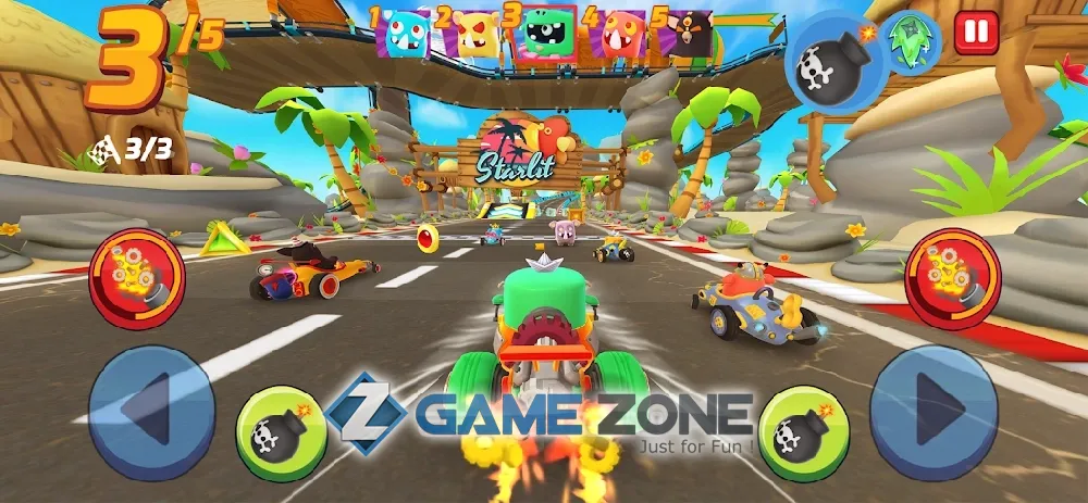 صورة من لعبة Starlit Kart Racing [unlocked/Mod Money]