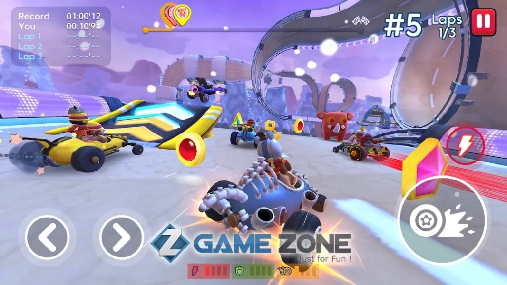 صورة من لعبة Starlit On Wheels: Super Kart