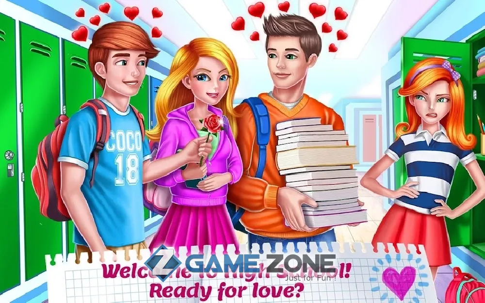 صورة من لعبة High School Crush Love Story [unlocked]
