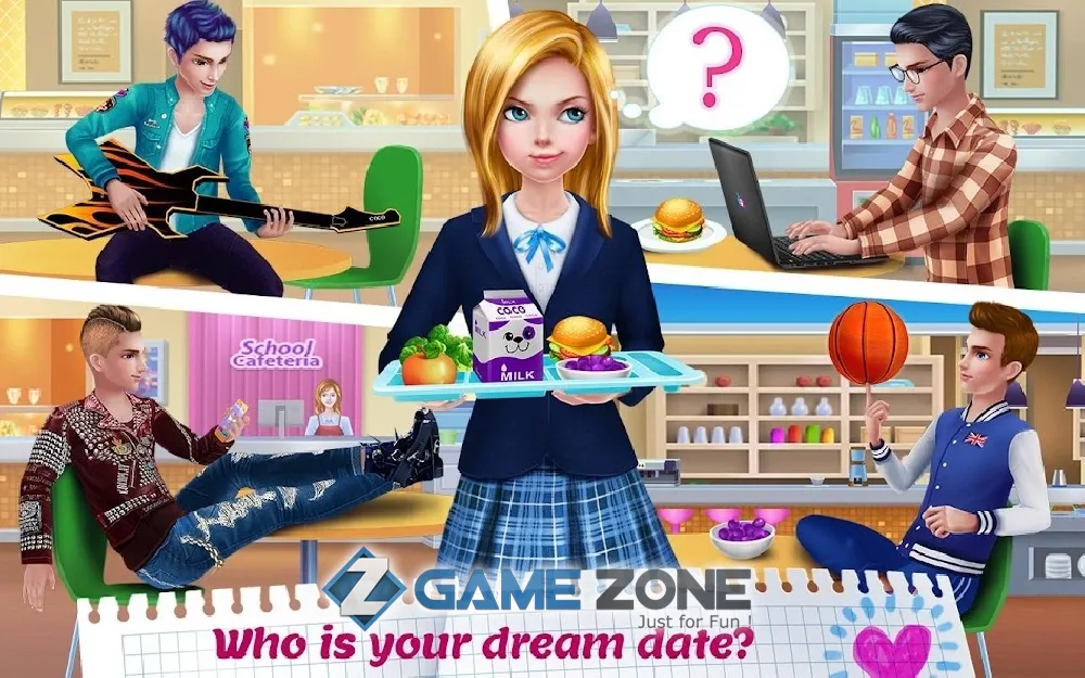 صورة من لعبة High School Crush Love Story [unlocked]