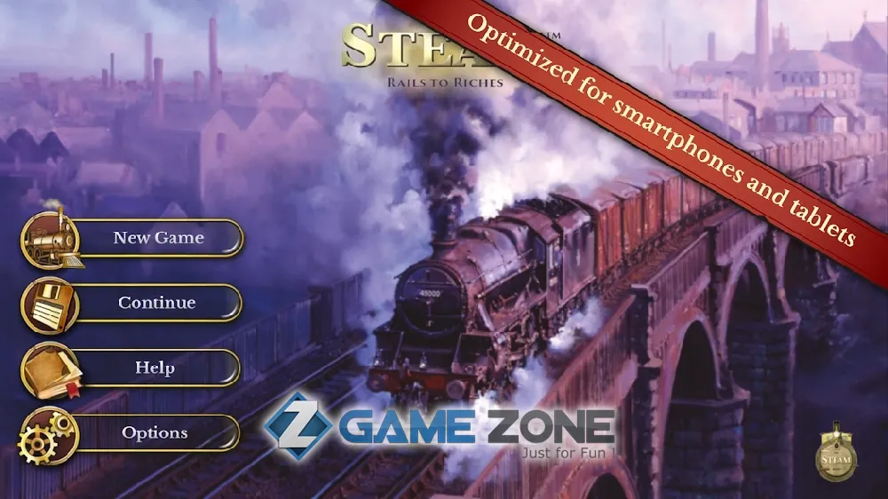 صورة من لعبة Steam: Rails to Riches