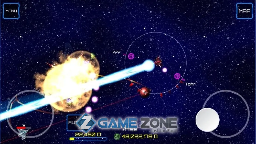صورة من لعبة Stella Voyager