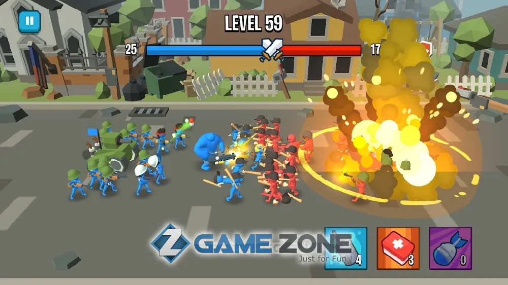 صورة من لعبة Stick Army World War Strategy [Mod Money]