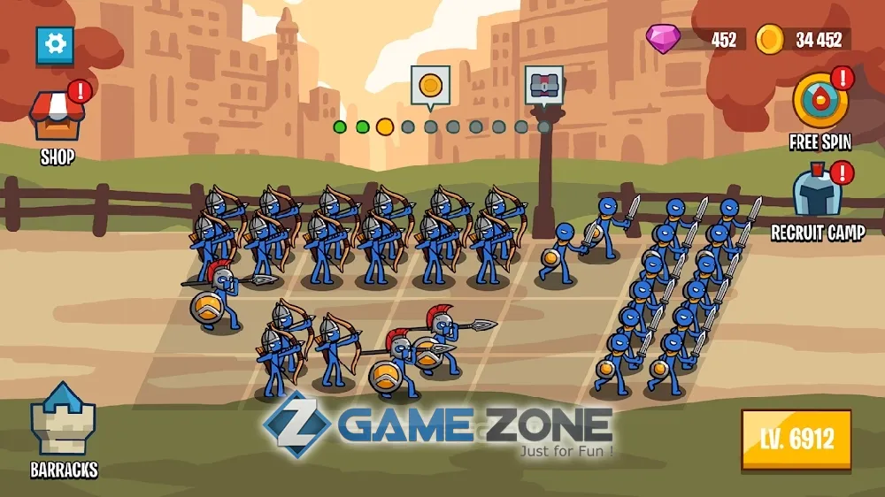 صورة من لعبة Stick Wars 2 Battle of Legions [Mod Money]