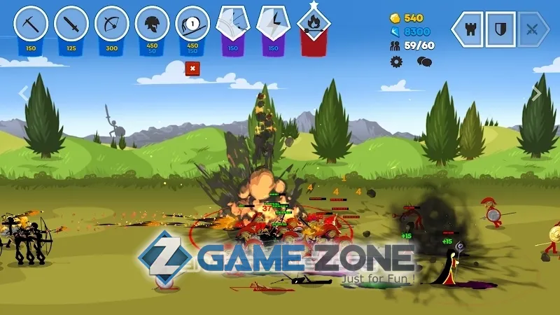 صورة من لعبة Stick War 3