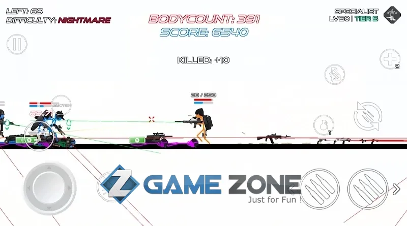 صورة من لعبة Stick Warfare Blood Strike [Free shoping]
