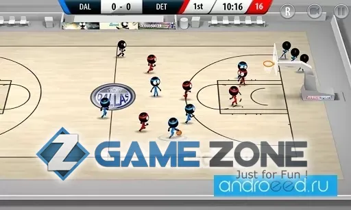 صورة من لعبة Stickman Basketball 2017 [Unlocked]