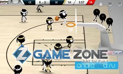 صورة من لعبة Stickman Basketball 2017 [Unlocked]