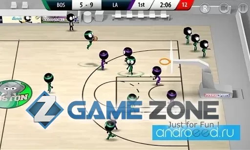 صورة من لعبة Stickman Basketball 2017 [Unlocked]