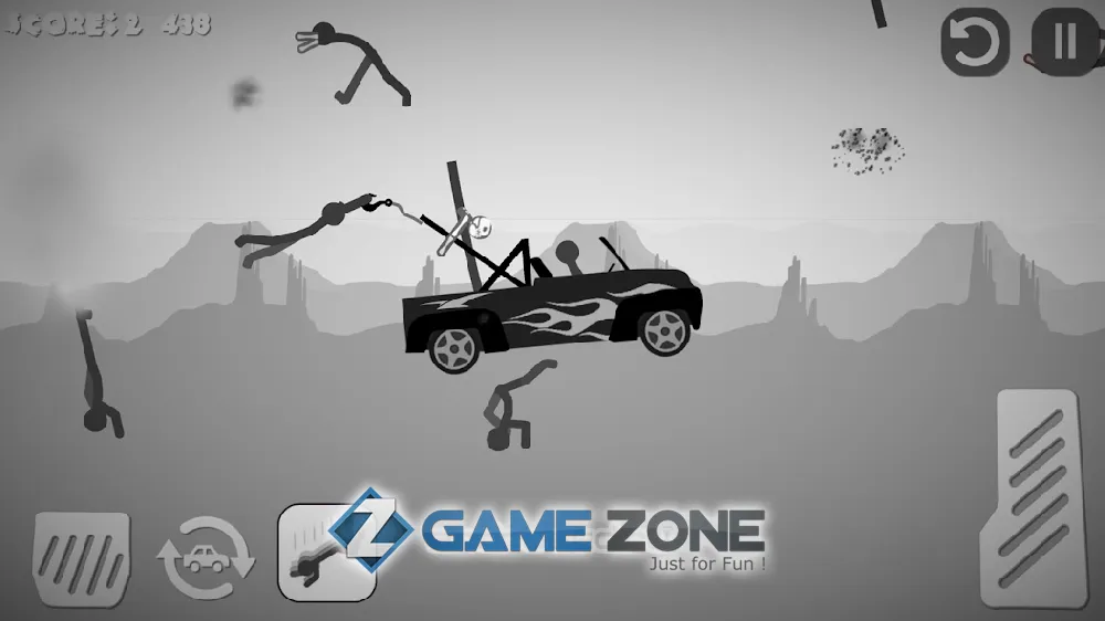 صورة من لعبة Stickman Destruction 5 Annihilation [Mod Money/Adfree]