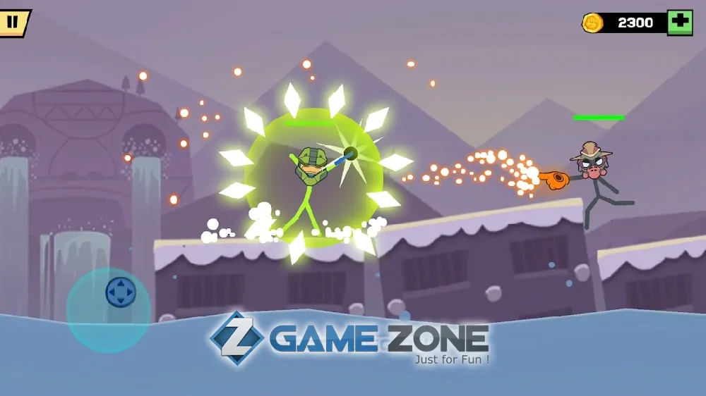 صورة من لعبة Stickman Fight Battle - Shadow Warriors [Unlocked]