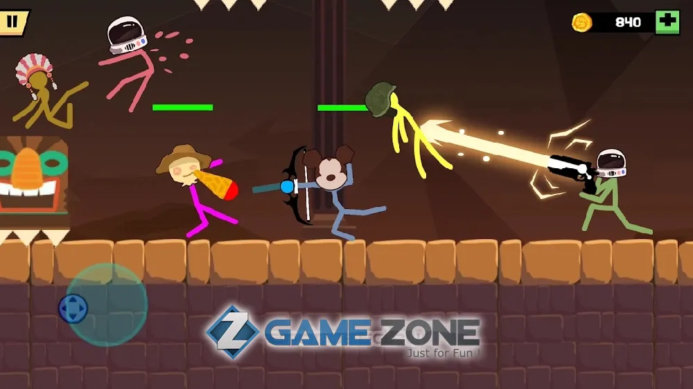 صورة من لعبة Stickman Fight Battle - Shadow Warriors [Unlocked]