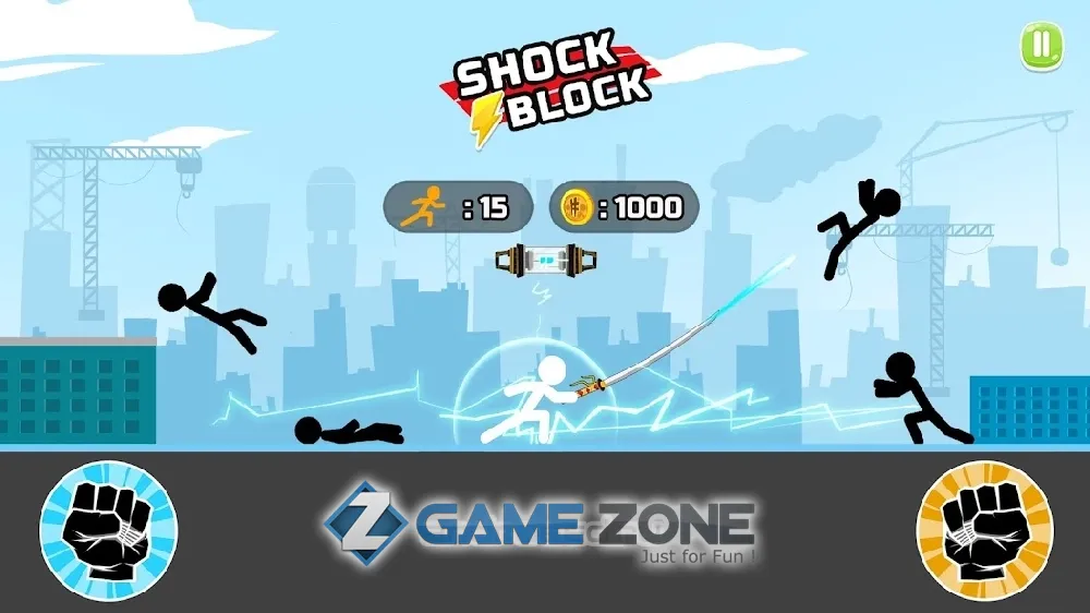 صورة من لعبة Stickman Fighter Epic Battle 2