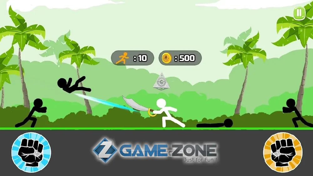 صورة من لعبة Stickman Fighter Epic Battle 2